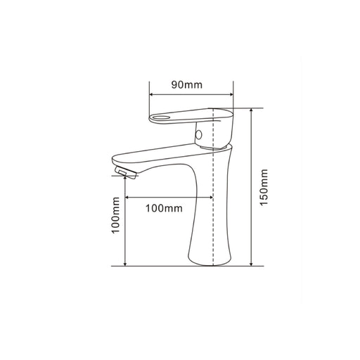 Basin Cold Tap CABANA CB5503ZA-BL