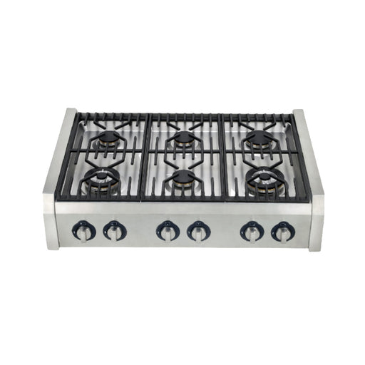 Professional 6-Burner Gas Hob LEBENSSTIL KOLLEKTION LKPH-8806SS