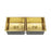 87 cm Gold Kitchen Sink CABANA KS8945-GY-NL