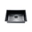 65 cm Black Kitchen Sink  CABANA KS6645-NL