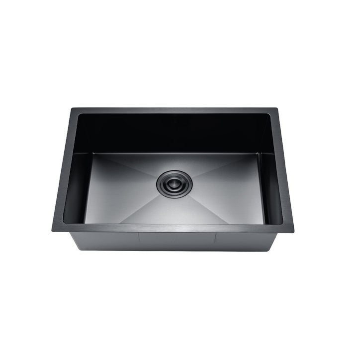 65 cm Black Kitchen Sink  CABANA KS6645-NL