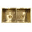 87 cm Gold Kitchen Sink CABANA KS8945-GY-NL