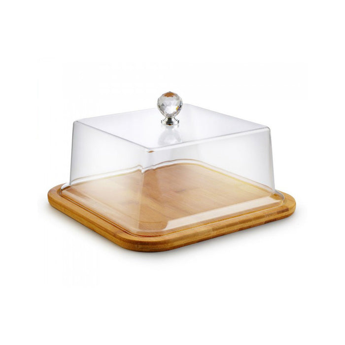 Perfk Glass Cover Serving Tray Cake Stand for Festive Party Food Storage |  Lazada